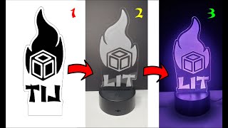 How to PROPERLY Laser Engrave Acrylic  LIT Tutorials [upl. by Auberon]