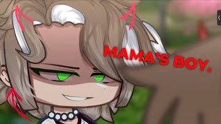 MAMAS BOY  Animation MEME  OCs [upl. by Meihar]