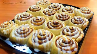 CINNAMON ROLLS Easy Recipe [upl. by Adohr714]