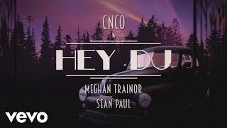 CNCO Meghan Trainor Sean Paul  Hey DJ Remix Lyric Video [upl. by Ajup]