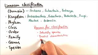 AS Biology  Classification and binomial nomenclature OCR A Chapter 1012 [upl. by Kath427]