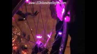 How to install LED Bicycle Wheel Lights [upl. by Aihsenot972]