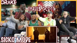 Travis Scott ft Drake  Sicko Mode Official Video REACTIONREVIEW [upl. by Anastasie601]