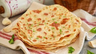 3 Ingredient Flatbread Recipe  Gemmas Bigger Bolder Baking [upl. by Jakob]