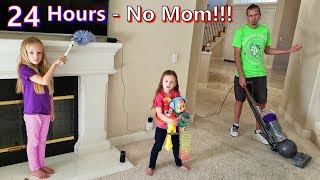 24 Hours With No Mom Dads in Charge [upl. by Ettellocin106]