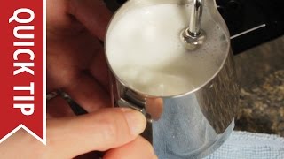 How to AutoFroth Milk for Lattes [upl. by Sharron]