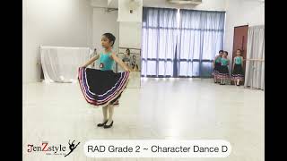 RAD Ballet Grade 2  Character Dance D [upl. by Eidlog]