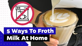 How To Froth Milk At Home Best Milk Frothers Review [upl. by Harihs]