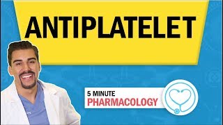 Pharmacology  Antiplatelet nursing RN PN NCLEX [upl. by Madison]