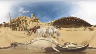 BENHUR 2016  Chariot Race 360° Video  Paramount Pictures [upl. by Silra677]