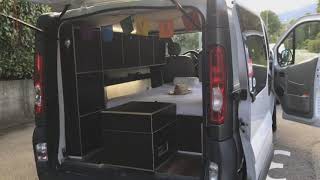 DIY Camper Van  Opel Vivaro Umbau  Conversion [upl. by Doownelg]