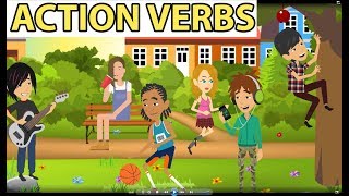 Action Verbs Vocabulary [upl. by Netsirhc]