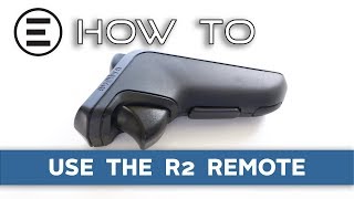 How To Use The Evolve R2 Remote  Evolve Skateboards [upl. by Llehctim]