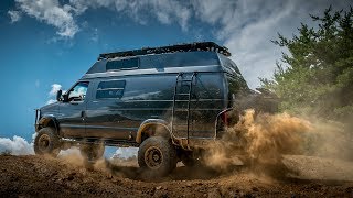 Alpha Van The Ultimate Ford E350 Overland 4x4 [upl. by Eisyak]