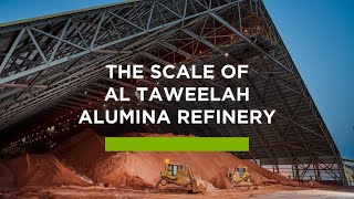 The Scale of Al Taweelah alumina refinery [upl. by Calder]