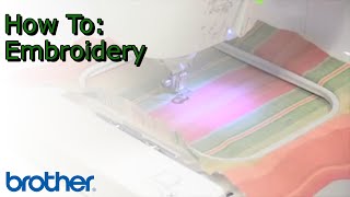 Brother PE500 Embroidery Machine  Project Tutorial [upl. by Athey171]