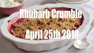 The Best Rhubarb Crumble Ever [upl. by Ortiz845]