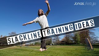 Slackline Training Ideas 1 [upl. by Aglo]