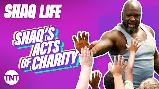 Shaq Life Shaq’s Acts of Charity MASHUP  TNT [upl. by Jola290]