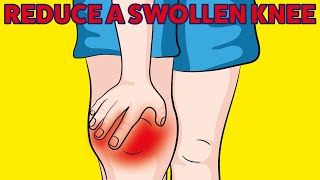 How to Reduce a Swollen Knee with only 6 movements [upl. by Ivar]