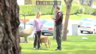 Hypnotist takes dog away from cute girl [upl. by Innep]