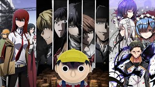 30 Best Psychological Anime [upl. by Annasus]