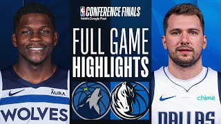 3 TIMBERWOLVES at 5 MAVERICKS  FULL GAME 4 HIGHLIGHTS  May 28 2024 [upl. by Thornie875]