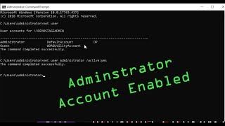 Enable Administrator Account On Windows 10  EASY 2020 [upl. by Calvin931]