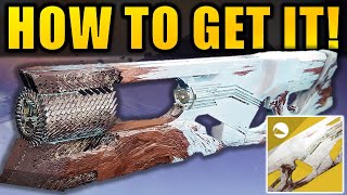 Destiny 2 How to Get the RUINOUS EFFIGY Exotic Trace Rifle  Season of Arrivals [upl. by Kerek]