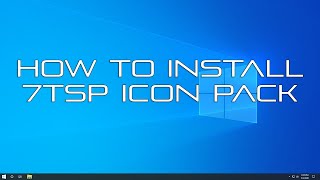 How to Install 7TSP Icon Pack Se7en Theme Source Patcher [upl. by Swann]