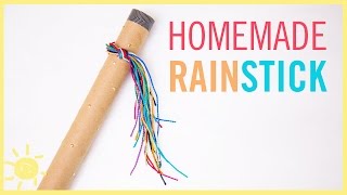 DIY  Rainstick Fun Kid’s Craft [upl. by Meadow267]