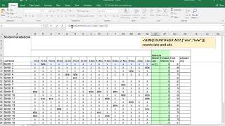 Excel  COUNTIFS with multiple criteria and OR logic [upl. by Yreffoeg]