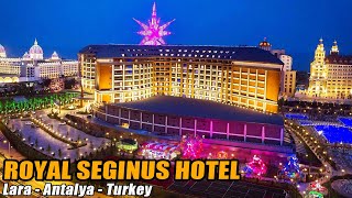 Royal Seginus Hotel Lara Kundu Antalya Turkey [upl. by Elletnohs228]