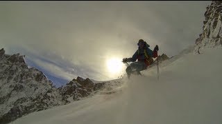 Everyone is So Freaking Extreme  Chamonixs Mallory Route Couloir Spencer Qui Remue [upl. by Edialeda]