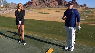 Golf instruction with Steve Scott Intentional practice vs random [upl. by Bergmans]