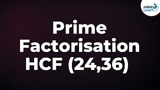 Prime Factorisation Method for Finding the HCF  Part 1  Dont Memorise [upl. by Akeyla]