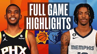 SUNS at GRIZZLIES  FULL GAME HIGHLIGHTS  December 27 2022 [upl. by Rocher]