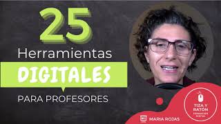 25 Herramientas digitales para profesores [upl. by Htezil350]