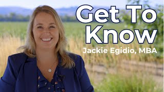 Get To Know  Jackie Egidio MBA [upl. by Anile252]