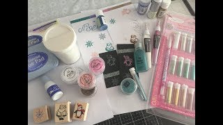 Comment ajouter des PAILLETTES sur vos Créations de NOËLGlue Pad [upl. by Janice]