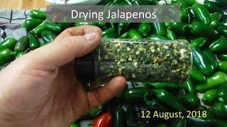 Drying Jalapenos [upl. by Andrea]