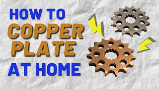 Copper Plating at Home  Easy Electrolysis amp Electroplating [upl. by Ahsimaj]