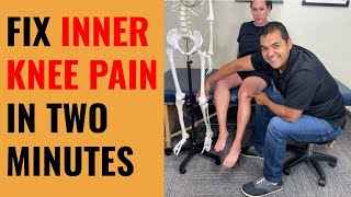 How To Fix Inner Knee Pain In 2 Minutes [upl. by Aneele340]