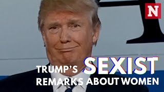 Trump’s Sexist Remarks About Women [upl. by Nlyak192]