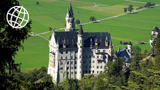 Neuschwanstein Castle Germany Amazing Places 4K [upl. by Eiramenna]