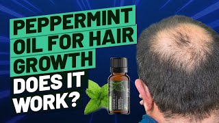 Peppermint Oil for Hair Growth  Does It Work [upl. by Einafets]