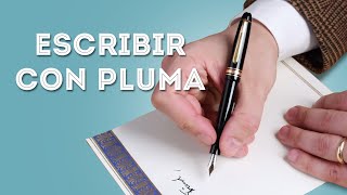 Cómo escribir con pluma [upl. by Pembrook973]