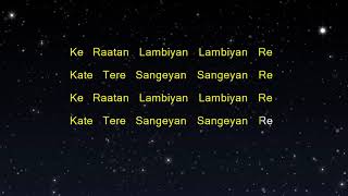 Arijit Singh  Raabta Lyrics [upl. by Ayhay]