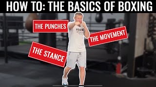 Basics of Boxing  Training for Beginners at Home [upl. by Sension865]