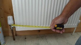 How to correctly measure a radiator for replacement [upl. by Placeeda743]